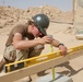 Seabees construct huts for Marine aide station