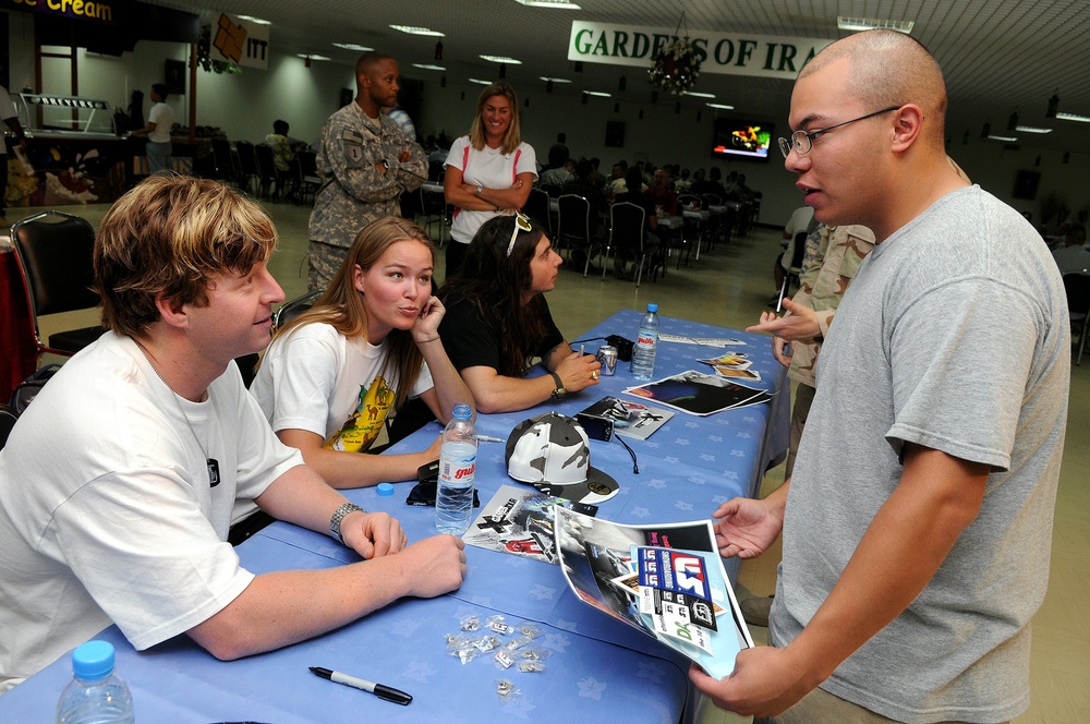Service members meet X Games athletes