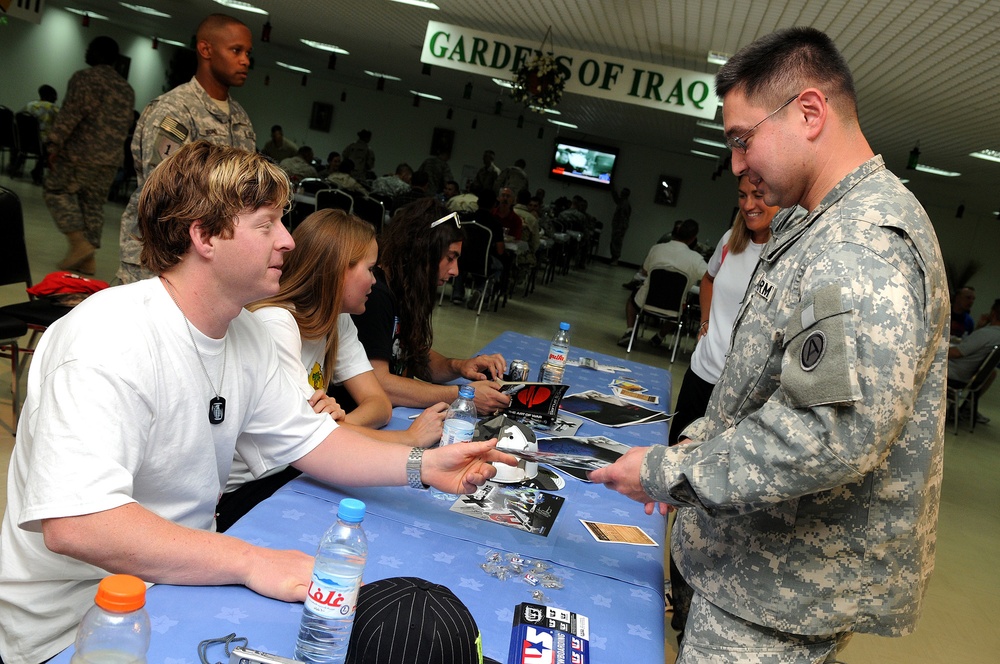 Service members meet X Games athletes