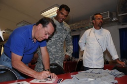 San Francisco 49ers touchdown in Kabul, Afghanistan