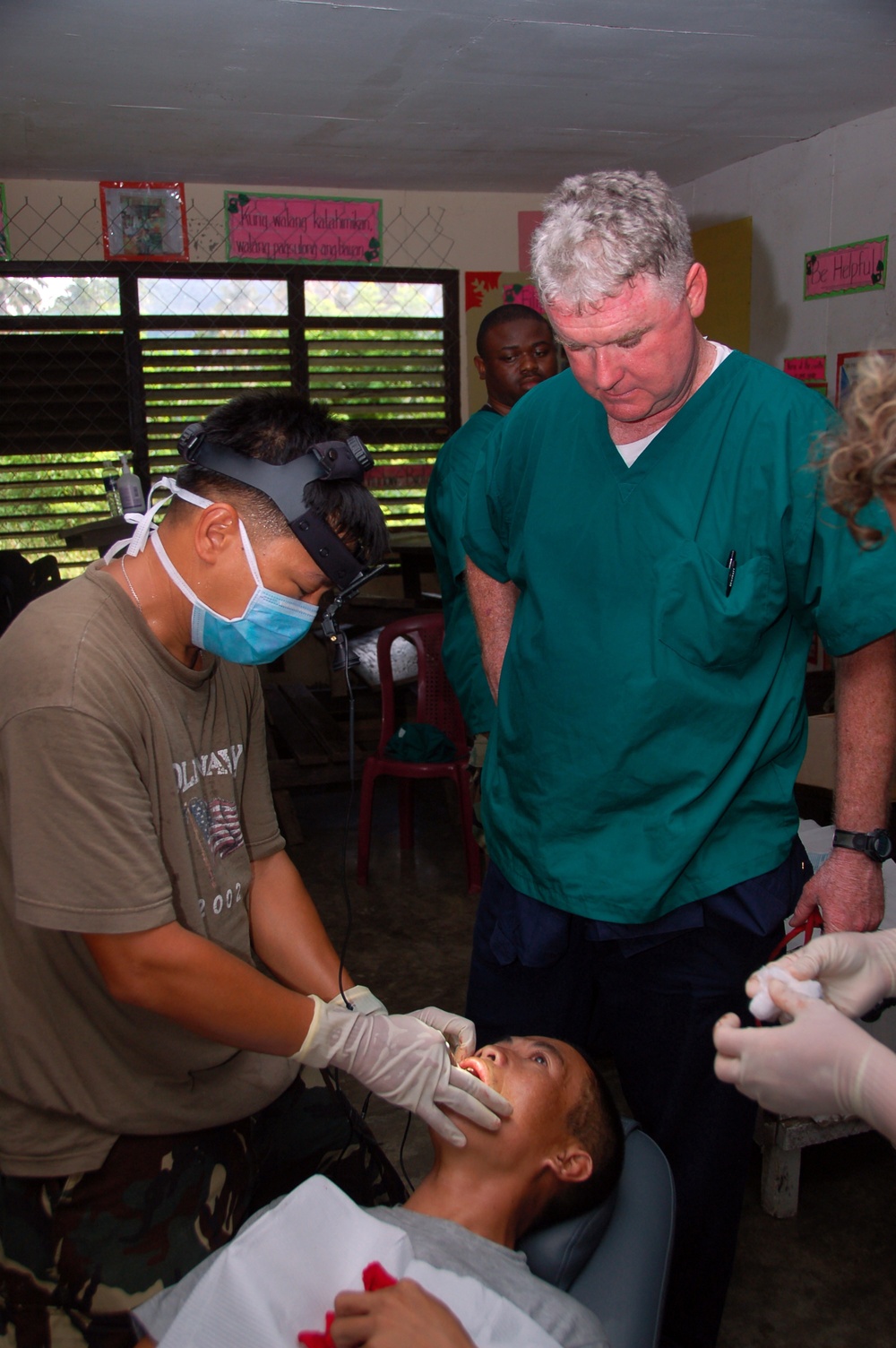 Sailors provide humanitarian relief to Philippine nationals