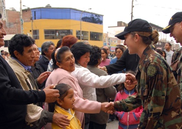 Service members provide aid to South American nations