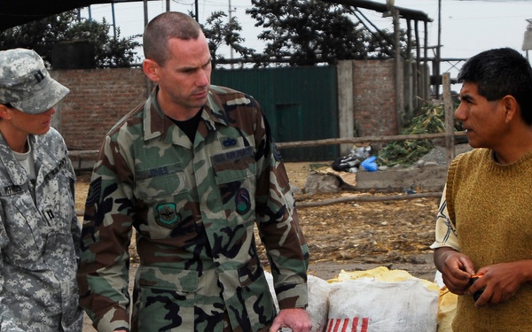 Service members provide aid to South American nations