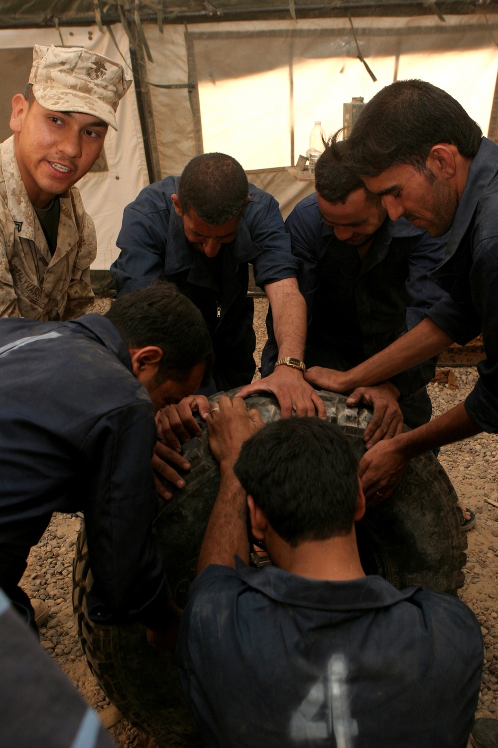 Humvee maintenance course