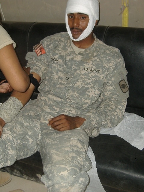 Soldiers brush up on life saving skills using real life training aids