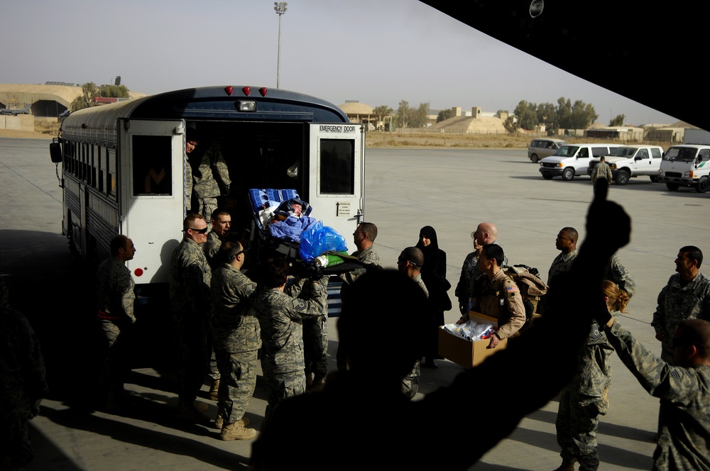 medical evacuation flight