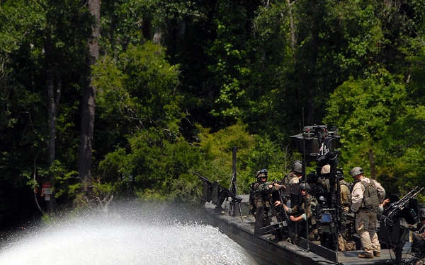 Traversing the waterways at Stennis Space Center