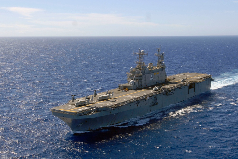 Nassau Strike Group Steams Across Atlantic