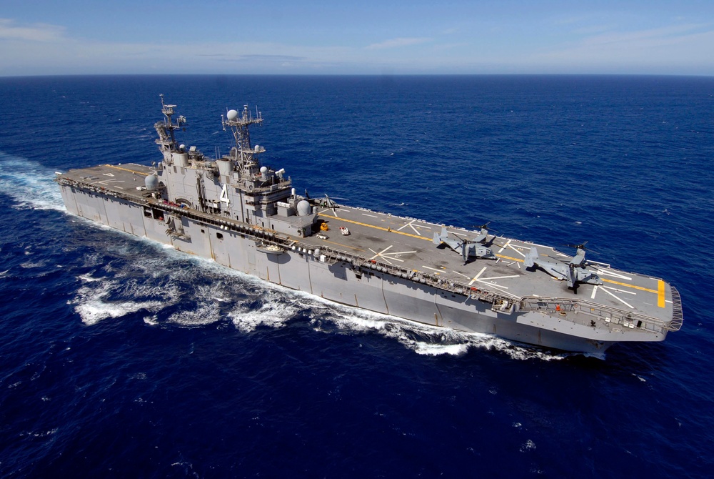 Nassau Strike Group Steams Across Atlantic