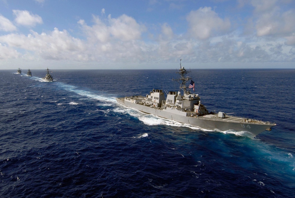 Nassau Strike Group Steams Across Atlantic