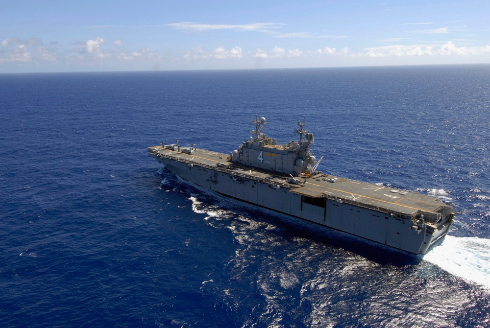 Nassau Strike Group Steams Across Atlantic