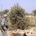 Soldiers, Iraqi police; patrol Baghdad