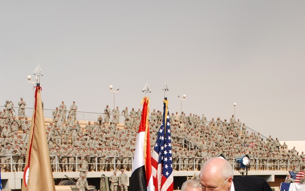 Vice President Cheney visits troops in Afghanistan