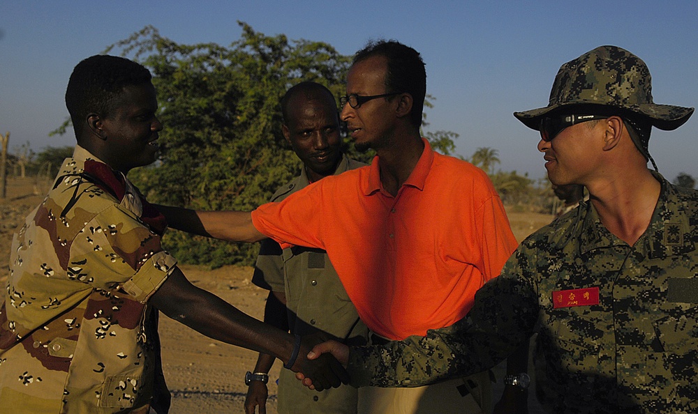 Naval Fire Support Exercise in Djibouti