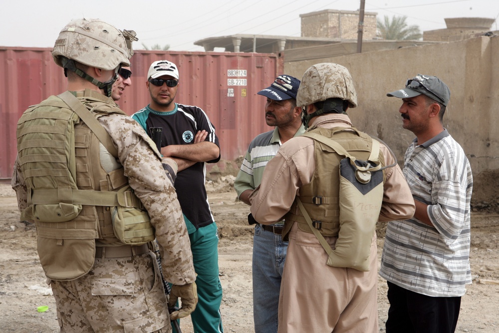 New Iraqi police station in Ramadi