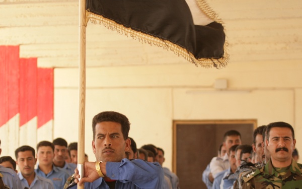 Graduation ceremony at Camp Fallujah