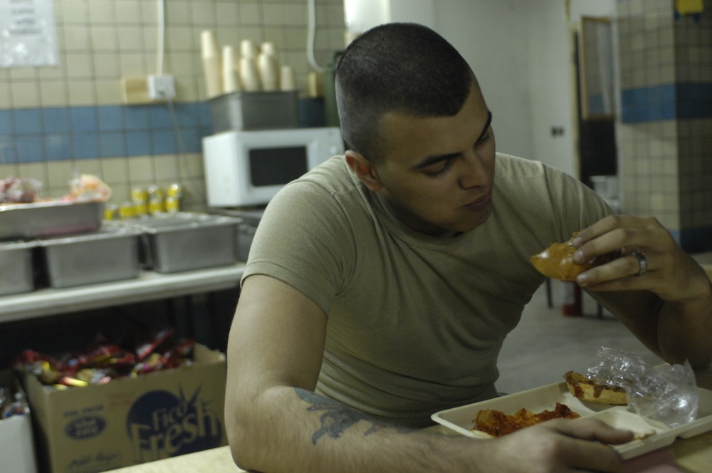 Everyday life at Joint Security Station Babel