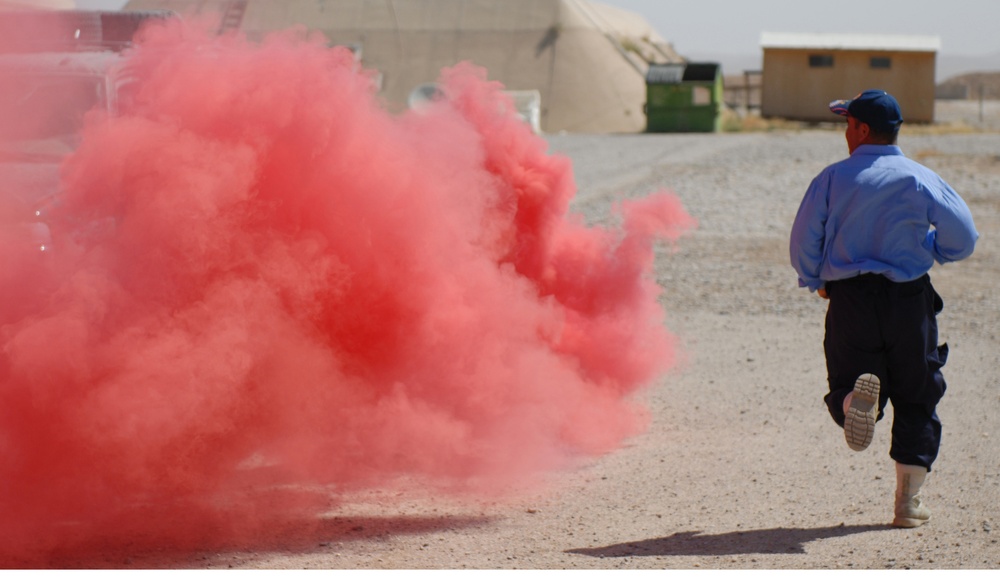 Faux scenarios, efficient techniques to assist Tal Afar police