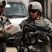 Soldiers mingle with Kirkuk locals during patrol