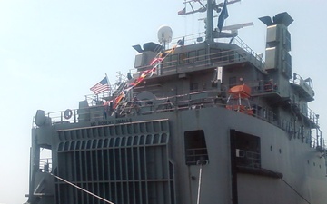 Historic US Army Vessel and Army Sailors Visit Charleston