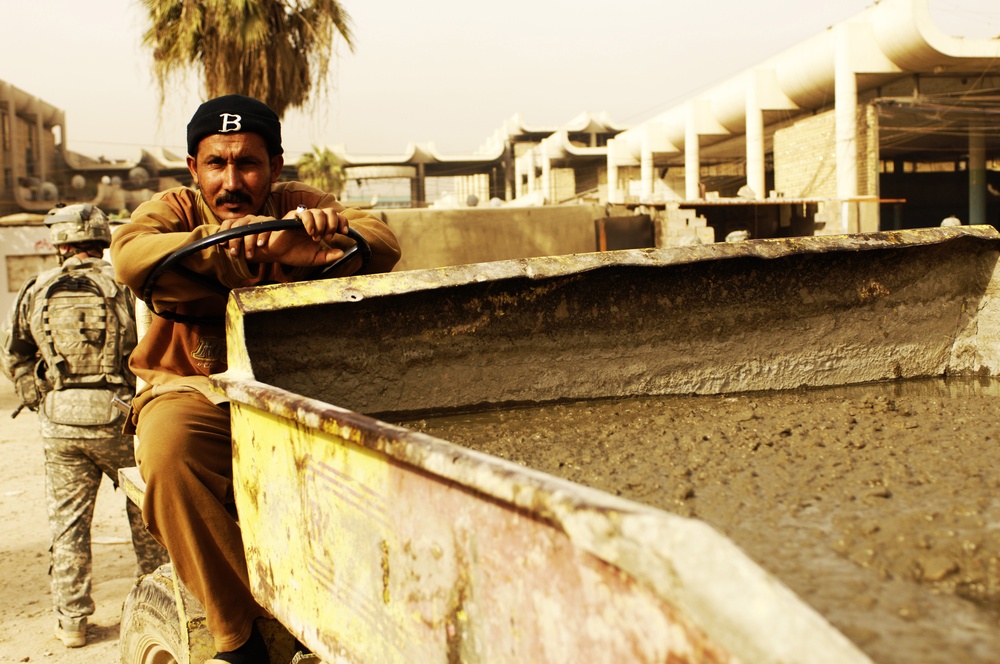 Explosive patrol in Karadah
