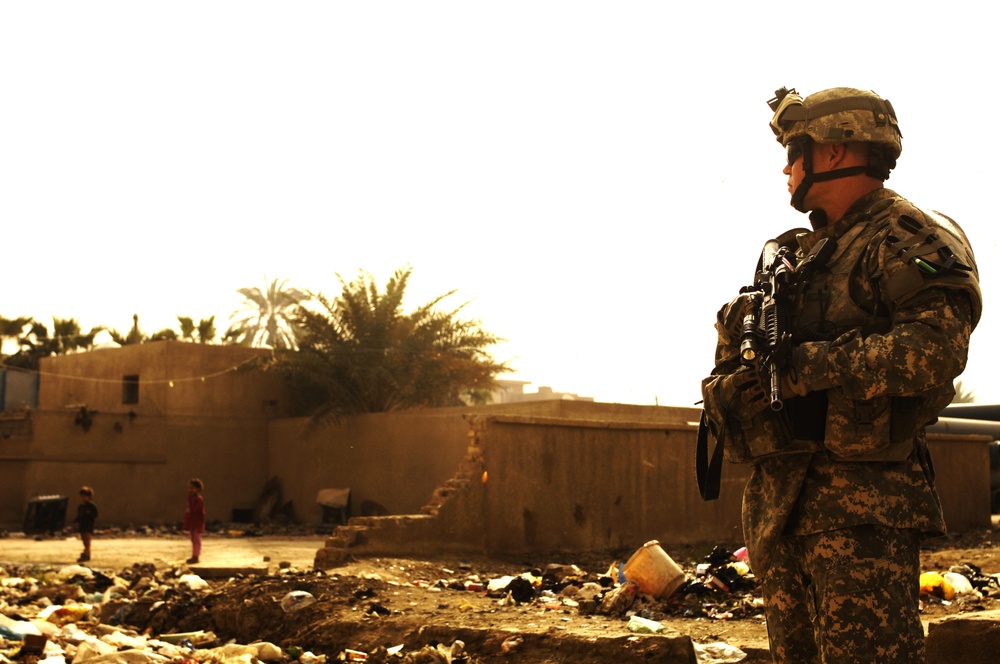 Explosive patrol in Karadah