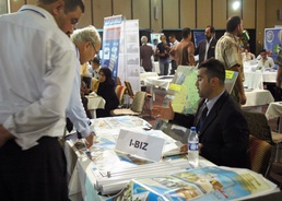 Businesses display wares at 'Rebuilding - Rusafa' expo