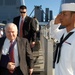 Gates tours USS Russell and holds press conference