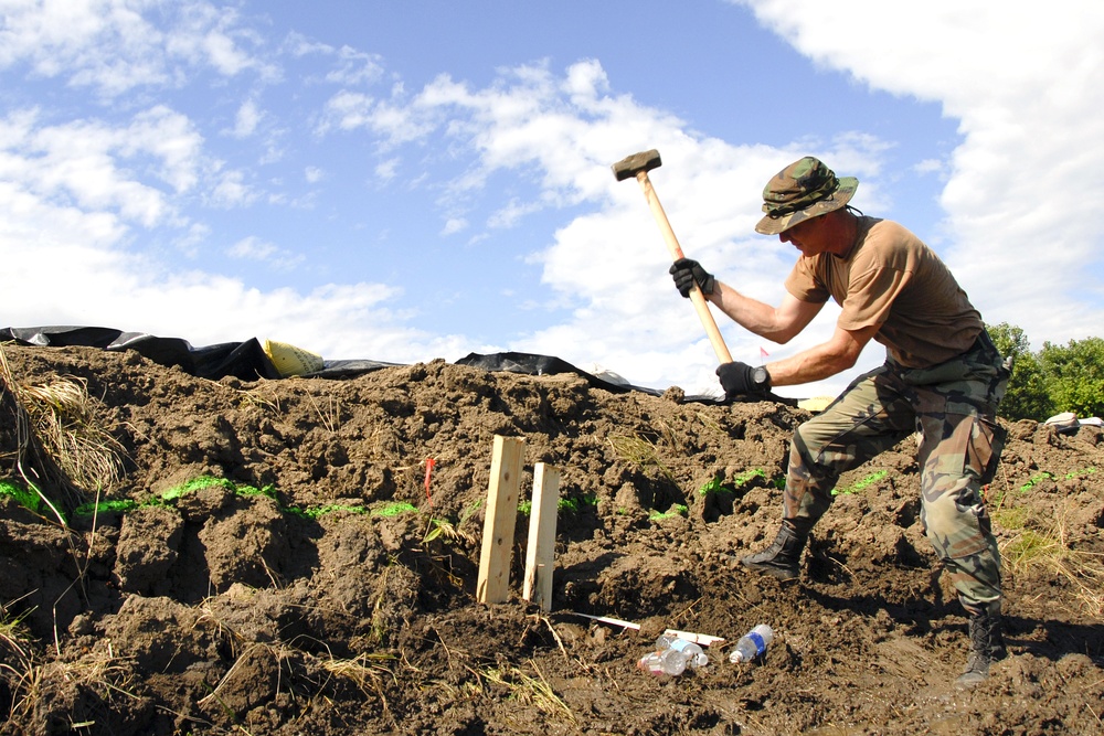 Guard Members Continue to Fight Floods, Fires