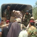 Iraqi security forces provide Humanitarian support to Amarah