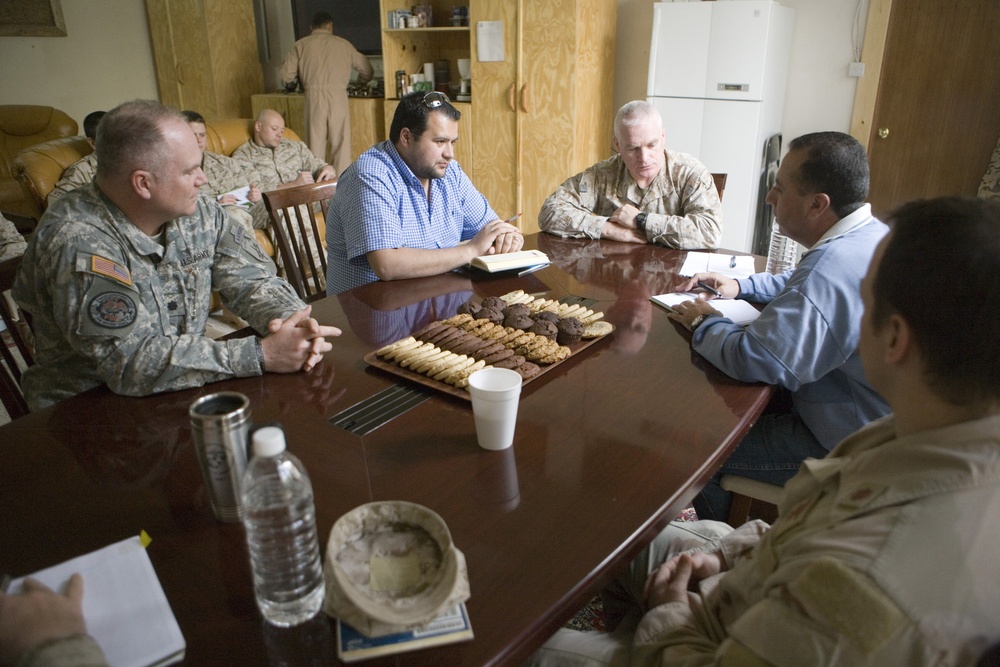 Meeting with the mayor