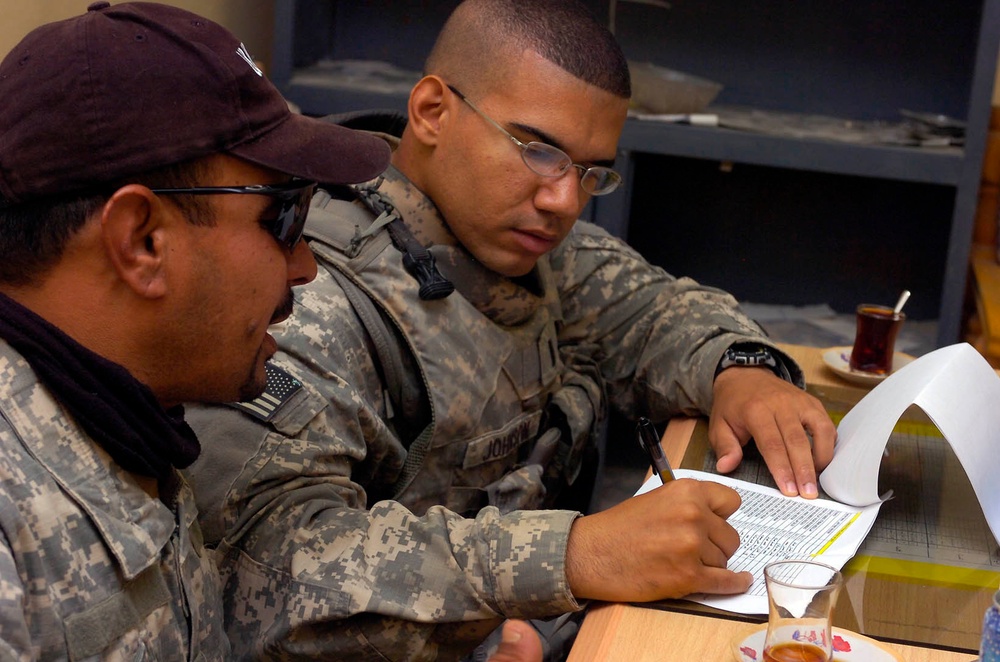 Coalition forces bring hope with literacy program