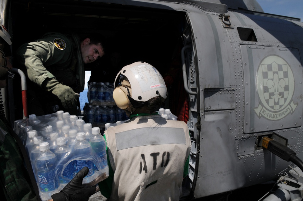 Operations aboard USS Ronald Reagan