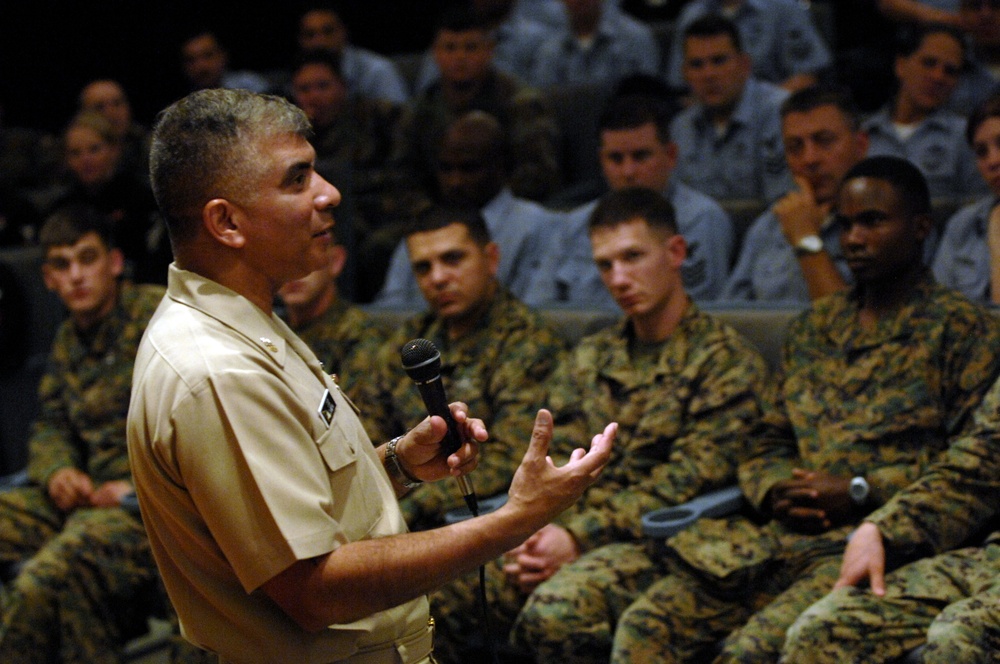 Master Chief Petty Officer of the Navy visits Naval Air Station Rota