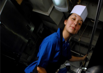 Dinner prepared aboard USS Harry S. Truman