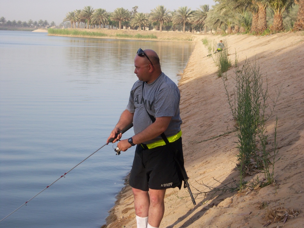 Team helps Soldiers fish in Iraq