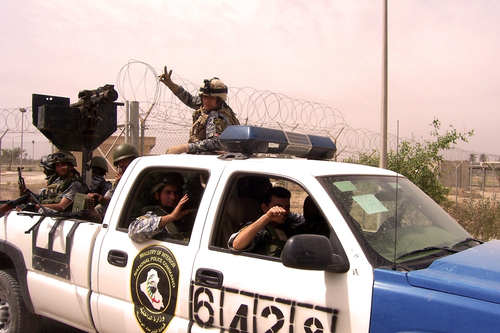 Iraqi National Police Pull Duty