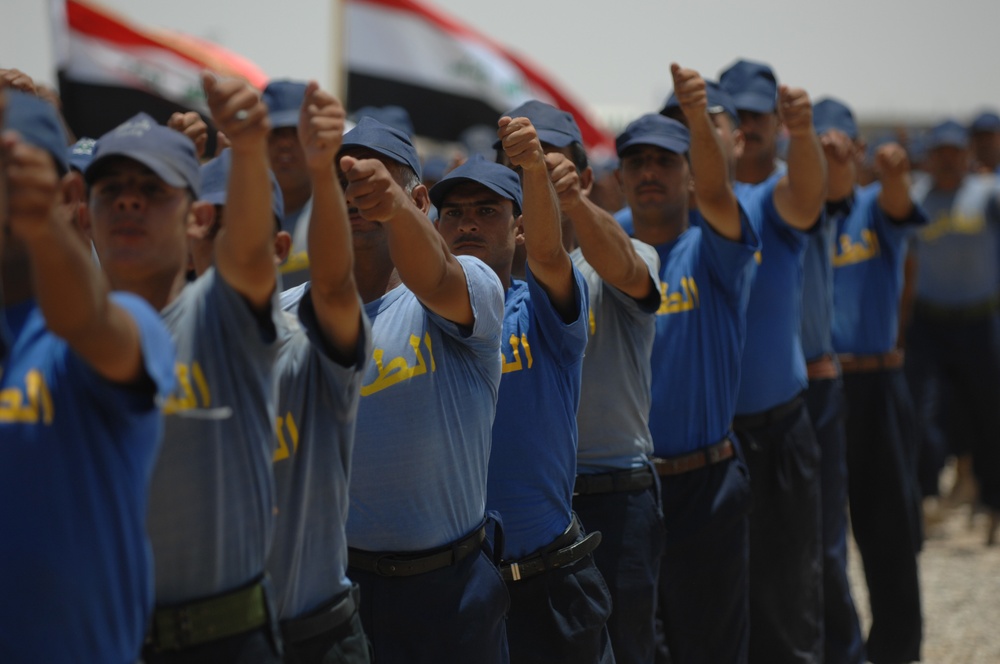 Iraqi Police Graduation Ceremony
