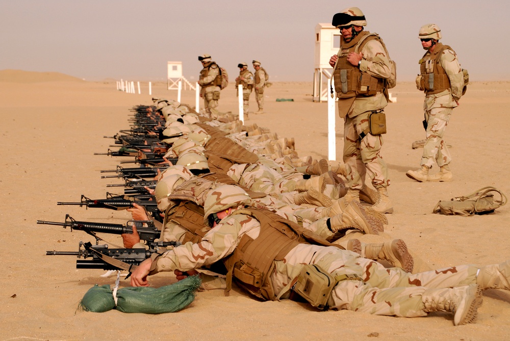 Seabees train in Kuwait