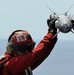 USS Abraham Lincoln Sailors manage flight deck