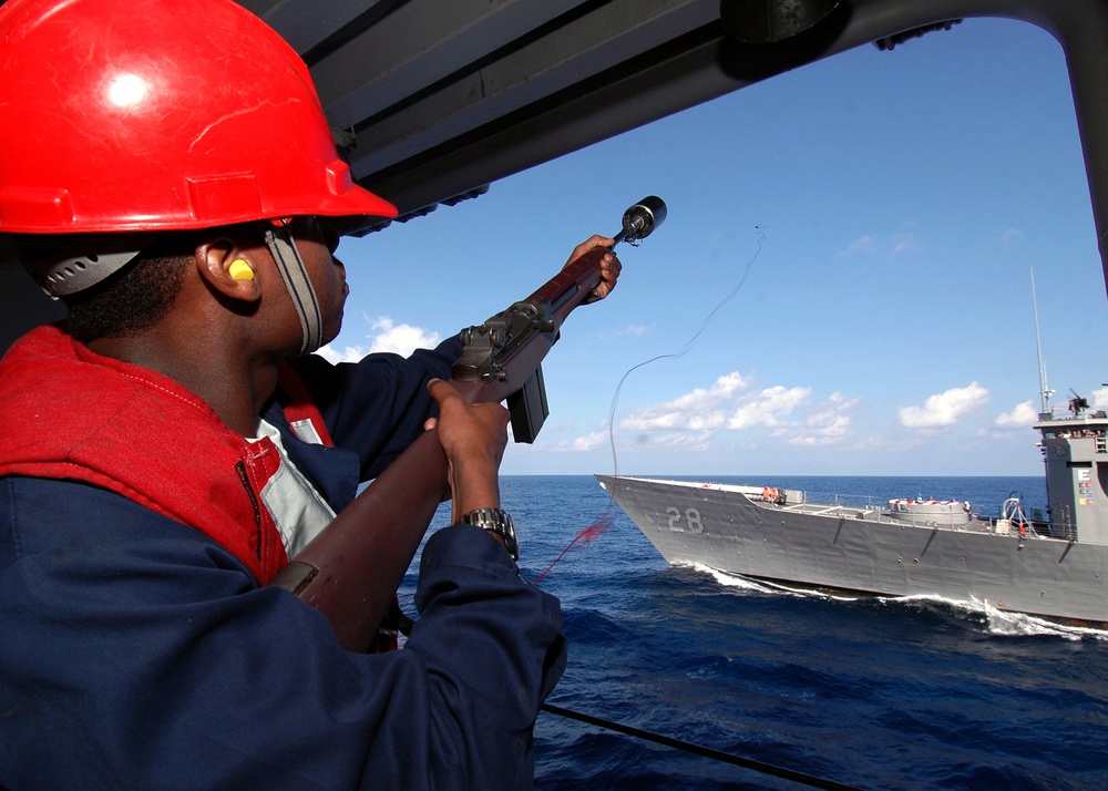 Fuel Replenishment at Sea