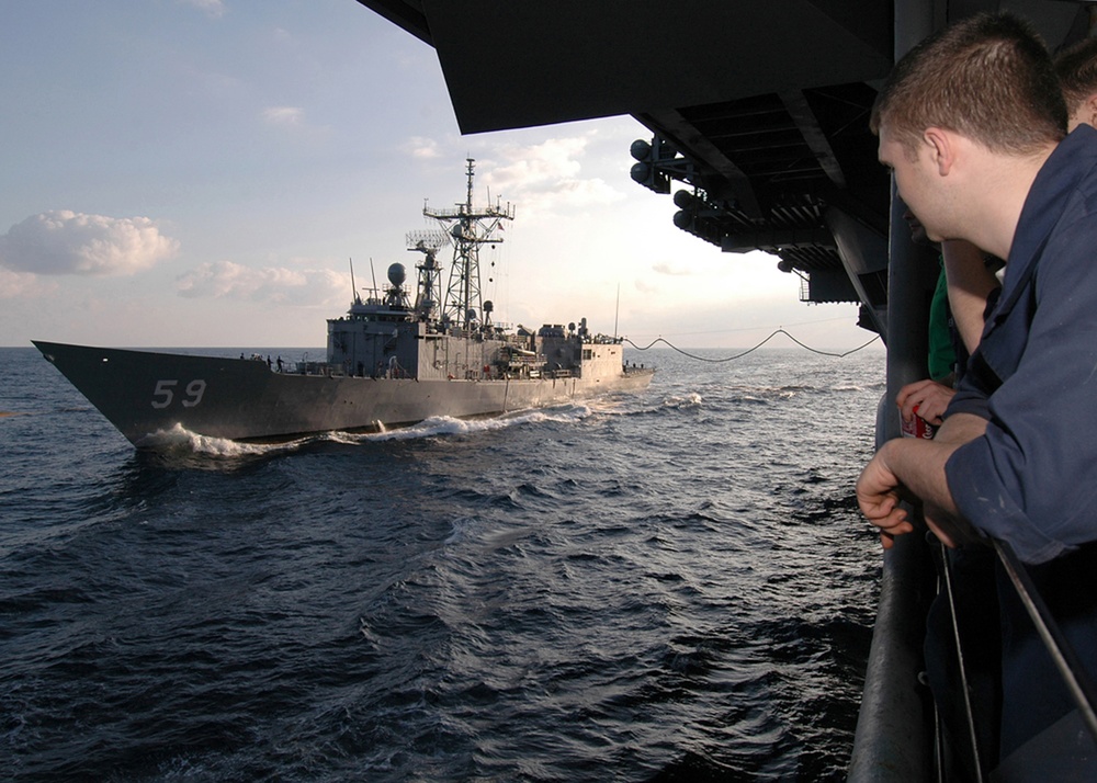 Fuel Replenishment at Sea