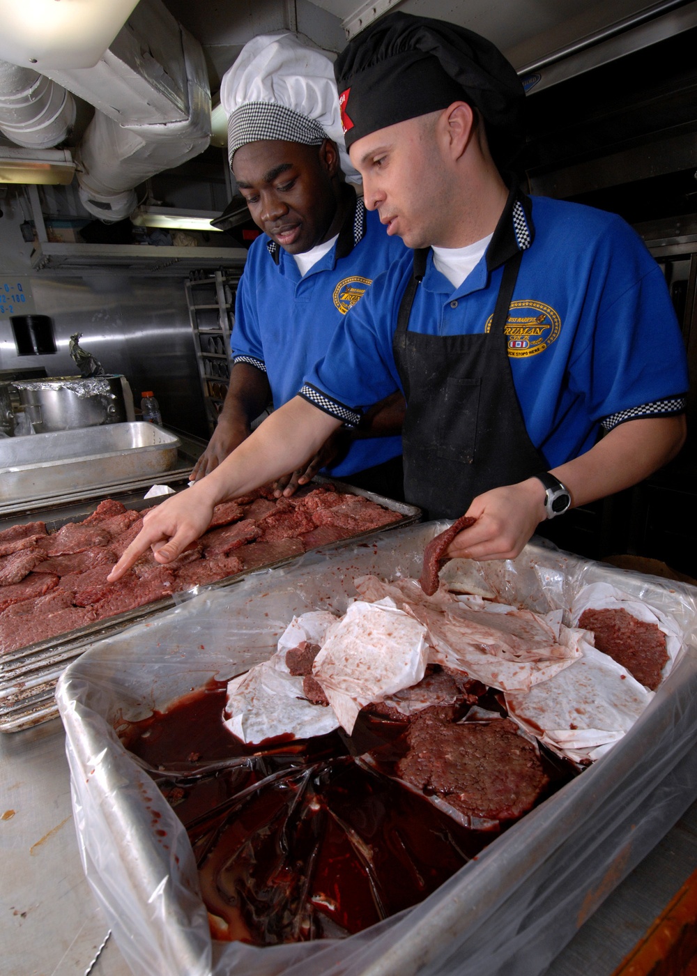 Food Prepared aboard USS Harry S. Truman