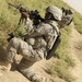 U.S. Army Combat Camera Member Helps Provide Security