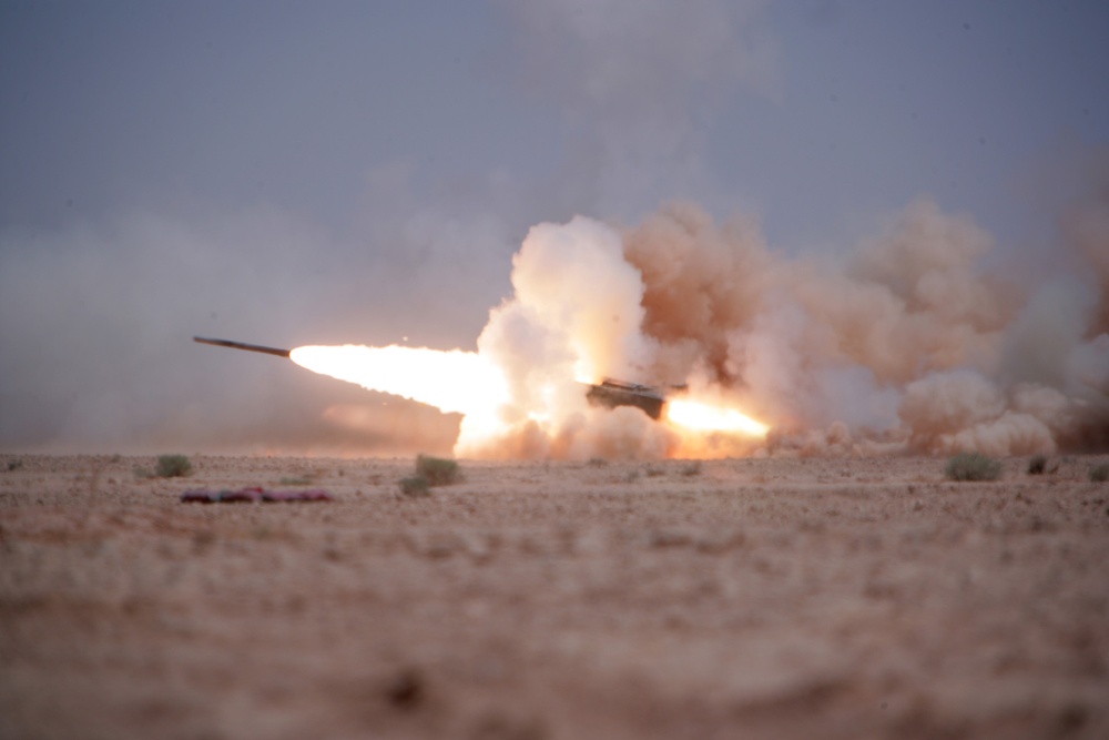 Marines Launch Reduced Range Practice Rockets