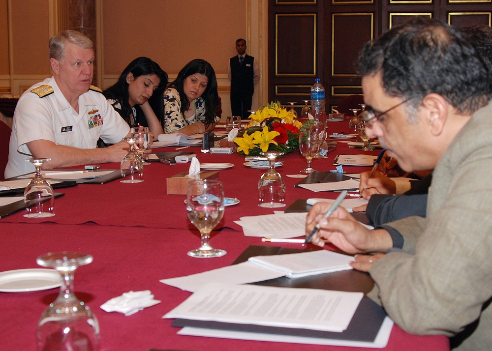 Top Sailor speaks with media in Bahrain