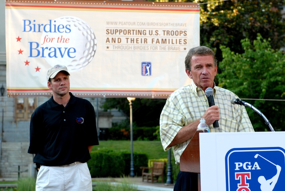 America Supports You: PGA Tour Hosts Wounded Warriors at Barbecue