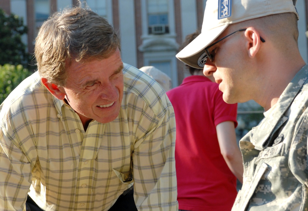 America Supports You: PGA Tour Hosts Wounded Warriors at Barbecue