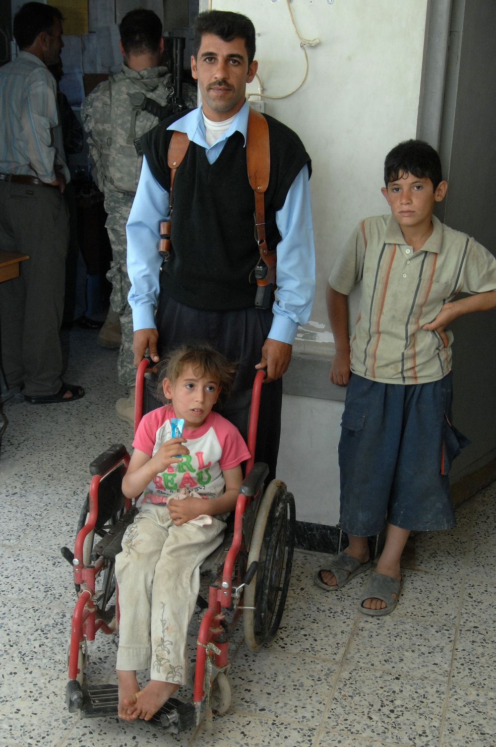 Waiting for free medical treatment
