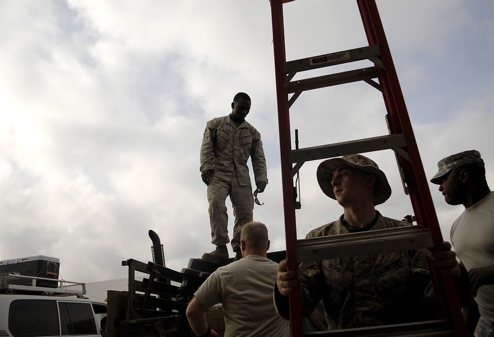 Medical help for Goubetto village